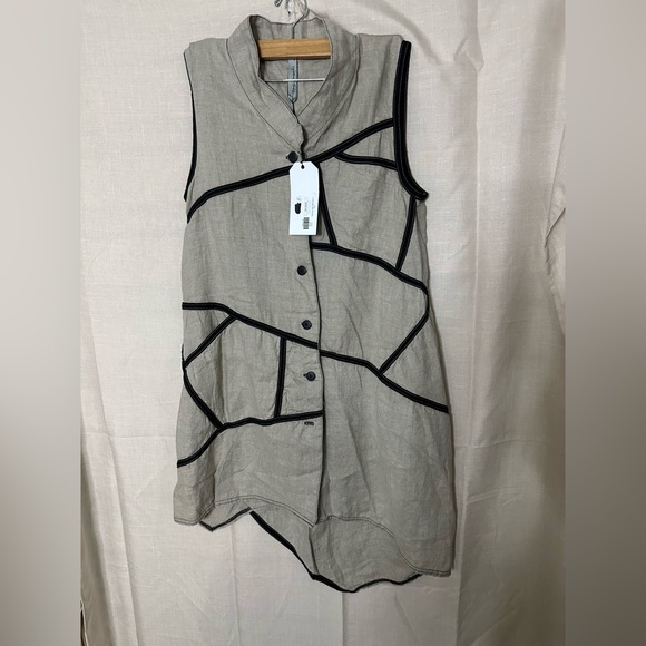 Cynthia Ashby Dresses & Skirts - Cynthia Ashby asymmetrical boho tunic dress